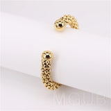 65mm Silver Open Bracelet 14.5g Light LH987