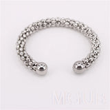 65mm Silver Open Bracelet 14.5g Light LH987