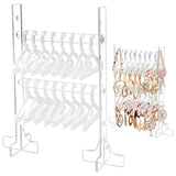Acrylic Earring Organizer Double-layer Jewelry Storage Stand