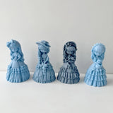 3D Girl Doll Silicone Mold for Scented Candle DIY Crafts