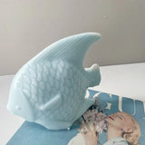 Silicone 3D Fish Shape Candle and Soap Mold