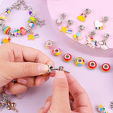 66Pcs DIY Beaded Bracelet Set for Girls Gift Jewelry Making Kit