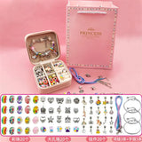 66Pcs DIY Beaded Bracelet Set for Girls Gift Jewelry Making Kit