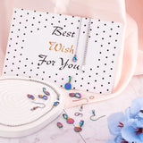 66Pcs Colorful Alloy Bails Charms Pendant DIY Jewelry Making