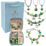 66pcs Charms Bracelet Making Kit, DIY Jewelry Beads Pendants Necklace