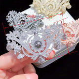 Women's High CZ-inlaid Pearl Bracelet Buckle