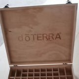 Large Wooden Essential Oils Box 68 Slots Aromatherapy Bottles Storage