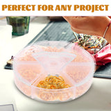 690 Pcs Split Ring Necklace Jump Ring Iron Multipurpose Jump Ring
