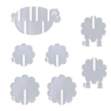 Animal Sheep Coaster with Storage Rack UV Resin Silicone Mold DIY Crafts