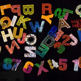 DIY Crystal Epoxy Resin Mold Letter Number Keychain Pendant Silicone Mould