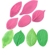Leaf Silicone Mold Fondant Cake Decorating Tool Peony Rose Floral Petal