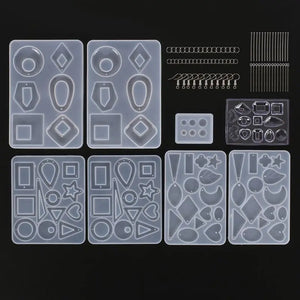 DIY Epoxy Resin Bohemia Earring Molds Kit