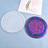 DIY Tarot Astrology Astrolabe Tray Silicone Mould