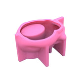 Little Fox Gypsum Flower Pot Silicone Resin Mold
