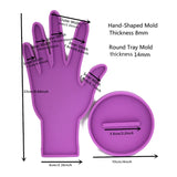 DIY Crystal Glue Silicone Jewelry Display Stand Mold Set