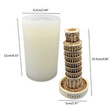 Pisa Tower Epoxy Resin Mold Aromatherapy Plaster Silicone Mould