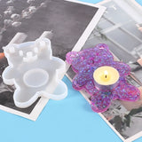 Silicone Epoxy Resin Coaster Mold for Agate Pieces Coaster