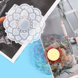 Silicone Epoxy Resin Coaster Mold for Agate Pieces Coaster