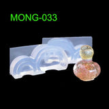 Silicone Mold Mini Milk Bottle Goblet Cup Resin Jewelry Tools