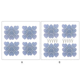 Heart-shaped Number Keychain Mould for Resin DIY Jewelry Making