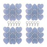 Heart-shaped Number Keychain Mould for Resin DIY Jewelry Making