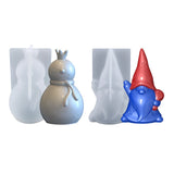 69HB Silicone Christmas Casting Mold for Resin Epoxy Craft Tool