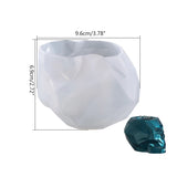 Skull Storage Jar Epoxy Resin Mold Pen Holder Flower Pot Silicone Mould