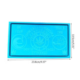 Sun Moon Letters Tray Epoxy Resin Mold Jewelry Box Silicone Mould