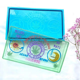 Sun Moon Letters Tray Epoxy Resin Mold Jewelry Box Silicone Mould
