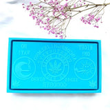 Sun Moon Letters Tray Epoxy Resin Mold Jewelry Box Silicone Mould