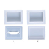 Crystal Epoxy Resin Mold for Tissue Box Storage