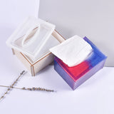 Crystal Epoxy Resin Mold for Tissue Box Storage
