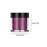 69HB Glitter Powder 24 Colours Crafts DIY Decoration Glitter