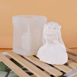 Veiled Woman Candle Resin Mold DIY Crafts Home Decor