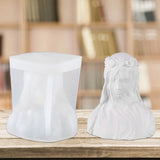 Veiled Woman Candle Resin Mold DIY Crafts Home Decor