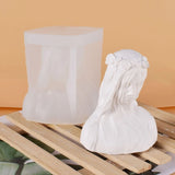 Veiled Woman Candle Resin Mold DIY Crafts Home Decor