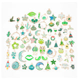 69Pcs Enamel Charms for Jewelry Making Necklaces Bracelets