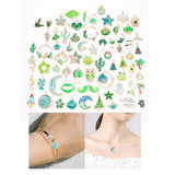 69 Enamel Charms for Jewelry Making DIY Necklaces Finding Supplies Decoration