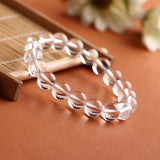 6A Natural Crystal Bracelets 10mm for Men Women, Crystal Bracelet Gift