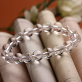 6A Natural Crystal Bracelets 10mm for Men Women, Crystal Bracelet Gift