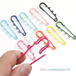 10Pcs Colorful Safety Pins Needle Clip Buckles Sewing Crafts Tools