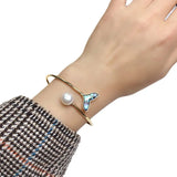 Color freshwater pearl bracelets Women's versatile fine jewelry