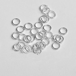 1000pcs 925 Sterling Silver Open Jump Ring for Jewelry Making