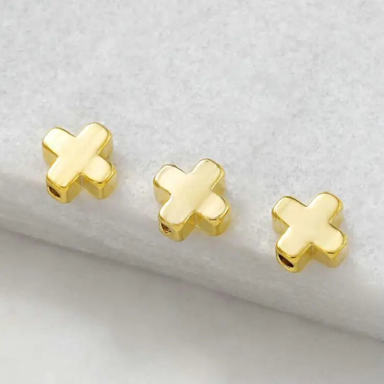 6MM Cross Beads Bracelet High DIY Jewelry Accessories