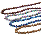 Plating Hematite Cross Stone Beads for DIY Jewelry Making