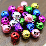Multicolor 100Pcs Copper Jingle Bells DIY Crafts Accessories