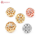 Hollow Spacer Beads Bracelet Beads Jewelry Making Supplies