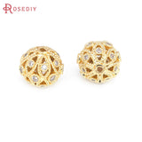 Hollow Spacer Beads Bracelet Beads Jewelry Making Supplies