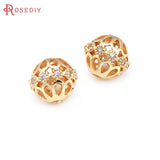 Hollow Spacer Beads Bracelet Beads Jewelry Making Supplies
