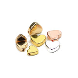 Heart Shape Hematite Beads for Jewelry Making DIY Charm